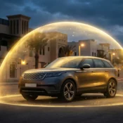 car damaged by political violence Lebanon protection